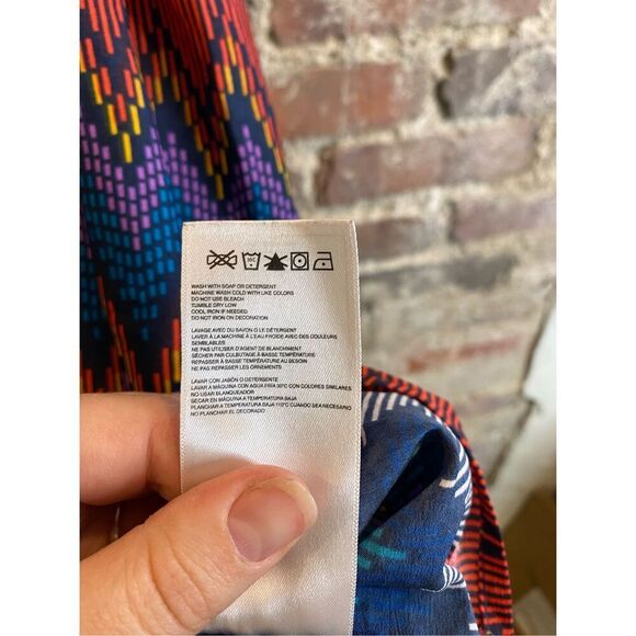 ROXY • Multi Color Cinched Waist Adjustable Spaghetti Strap Tank Top • Ladies Si - Picture 2 of 10